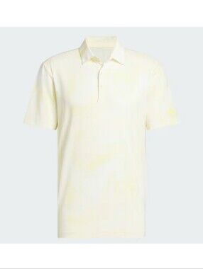 Adidas Mens Large Mesh AOP Polo Short Sleeve Shirt ADVR0971 Golf Tennis Athletic